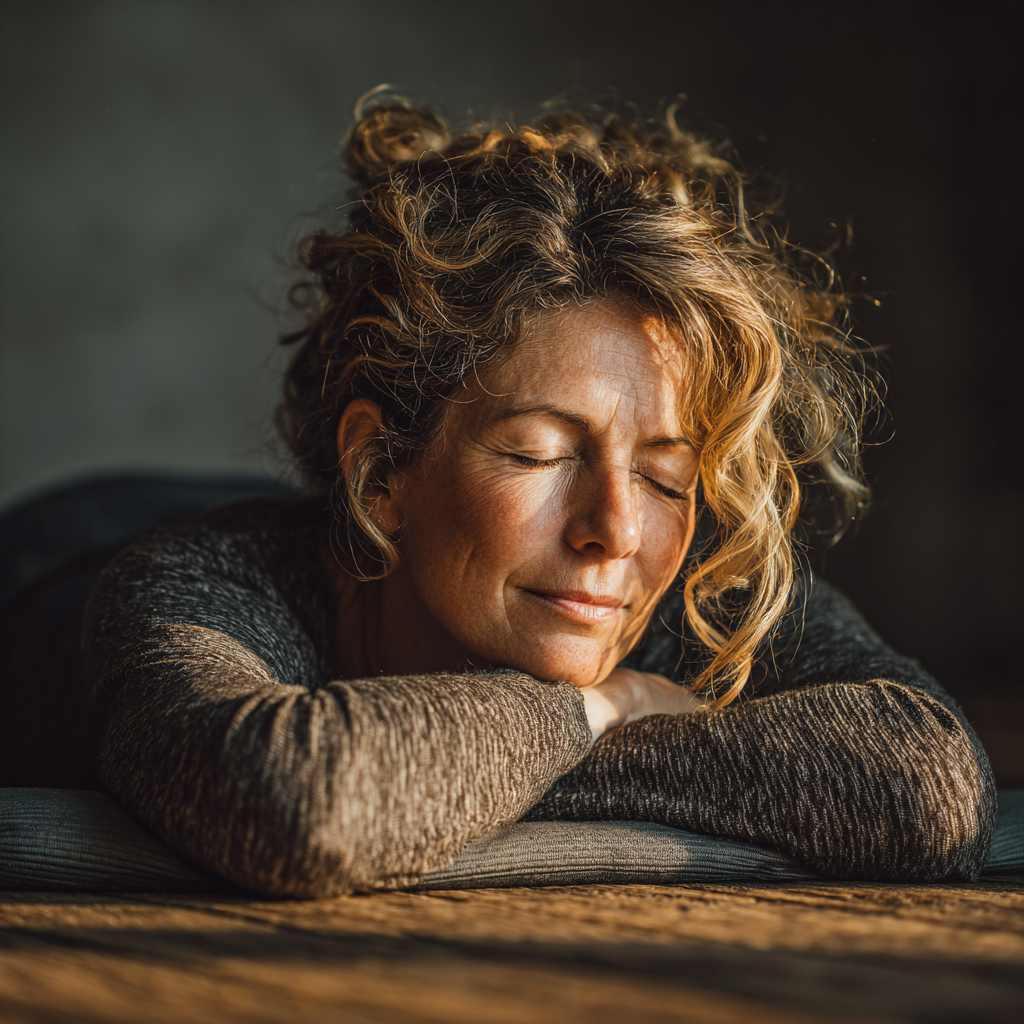 Önkéntesek jóga programot tartanak időseknek